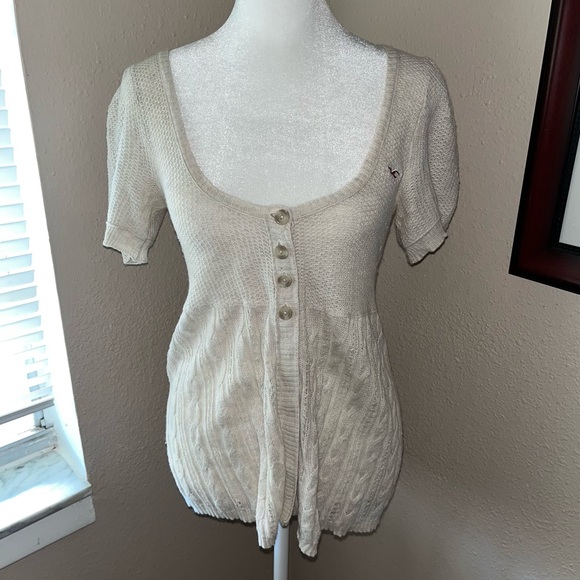 Hollister Tops - Vintage Y2K Hollister 2000s Knit Babydoll Top